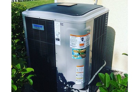 Outdoor AC unit in Melbourne, Florida