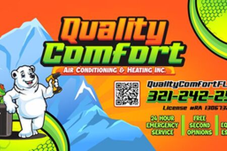 Quality Comfort Air Conditioning And Heating Inc. Banner 