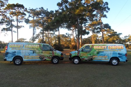 Quality Comfort Air Conditioning And Heating Inc. Visiting Wickham Park In Melbourne, Florida 