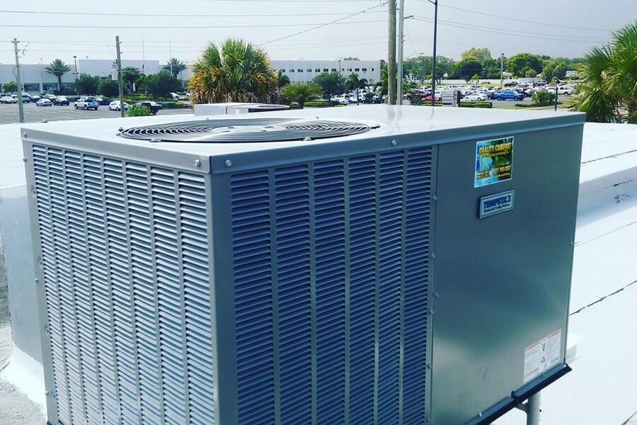 Quality Comfort Air Package Unit 2 Located In Melbourne, Florida